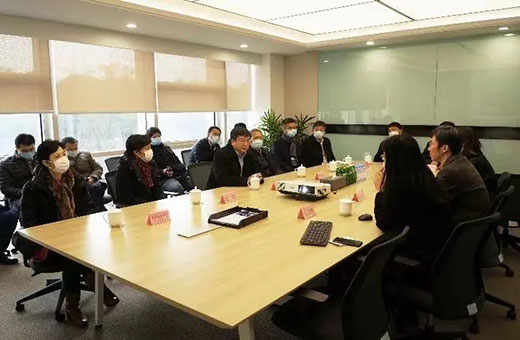上海市副市長陳群一行蒞臨上海滬工集團視察調研